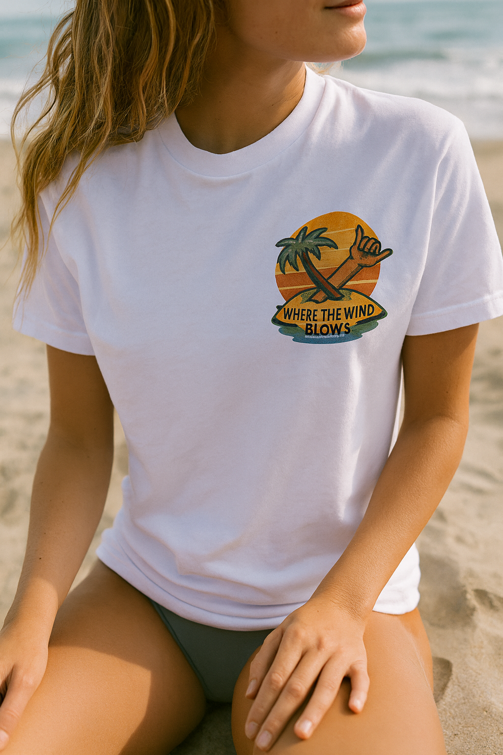 Golden Camping Tee