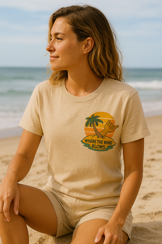 Golden Camping Tee